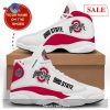 Ohio State Buckeyes Shoes Form Air Jordan 13 Sneakers Sport Shoes Gift For Fan POD Design