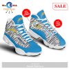 Personalized Los Angeles Rams Air Jordan 13 Sneaker Sport Team Shoes Gift For Fan POD Design