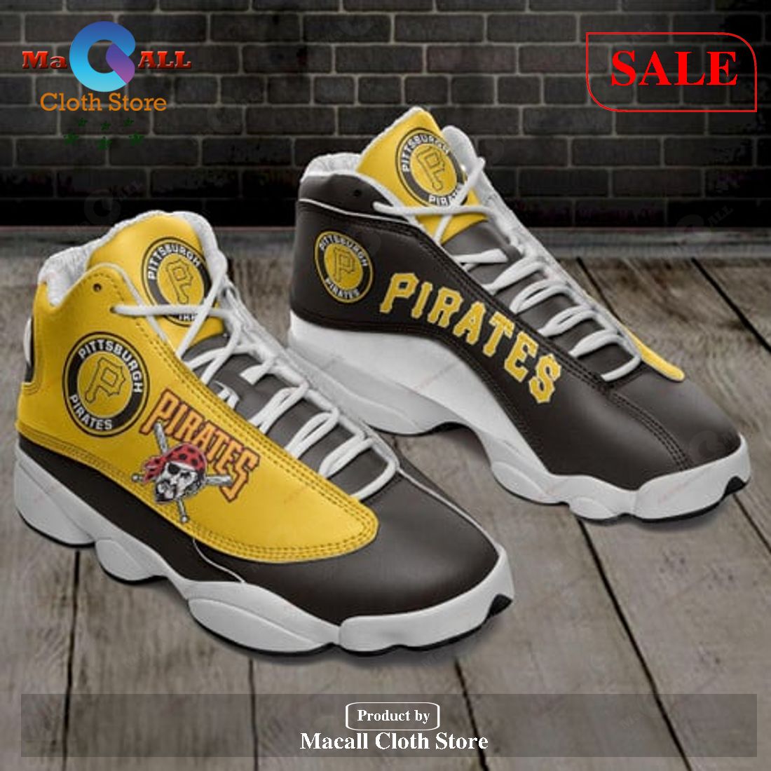 Pitburch Pirates Air Jordan 13 Shoes Sneaker Sport Team Shoes Gift For Fan POD Design Customer Choice Best Fit