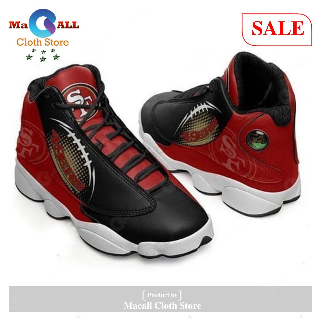 San Francisco 49Ers Air Jordan 13 Shoes Sneaker Sport Shoes Gift For Fan POD Design – NW91