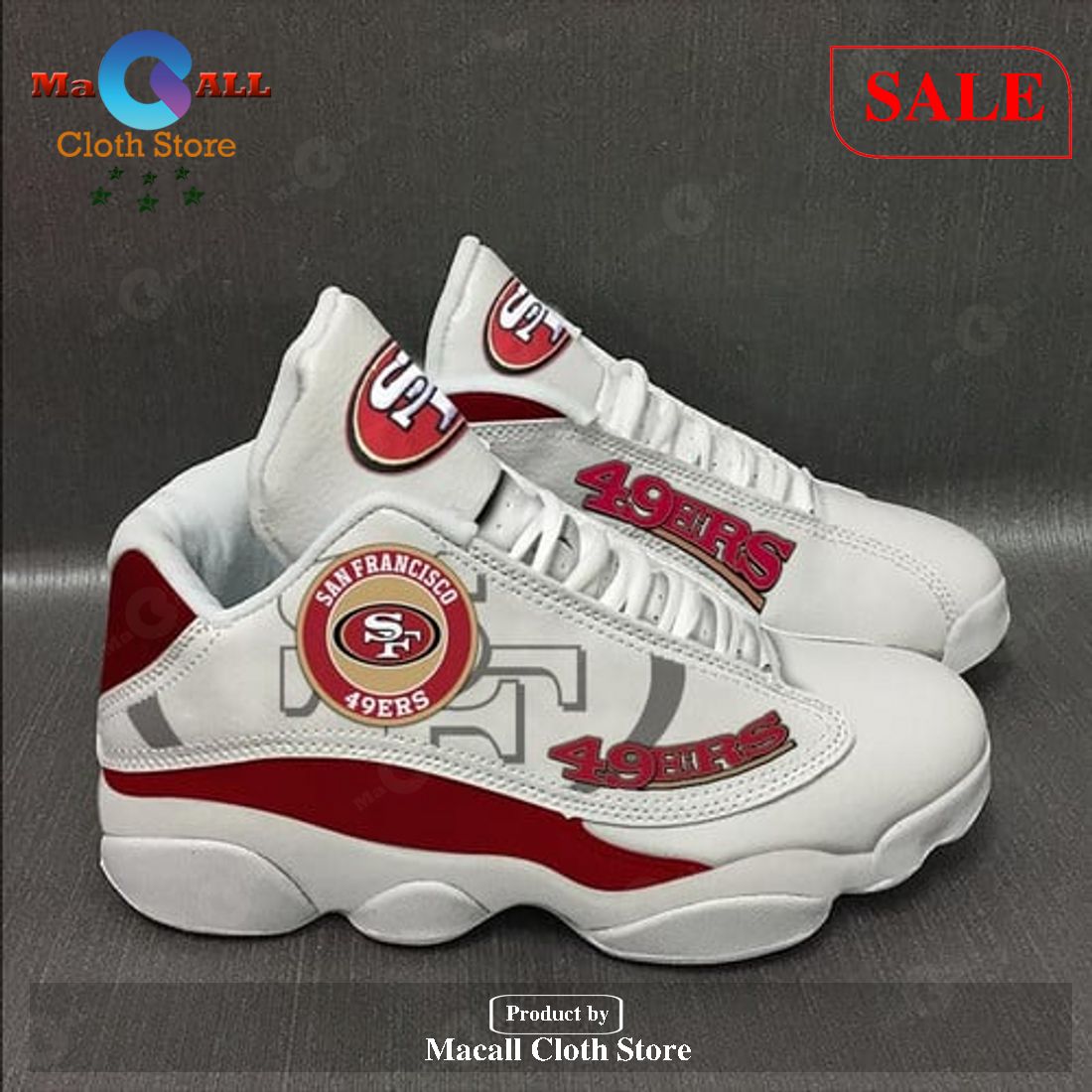 San Francisco 49ers Shoes team Air Jordan 13 Shoes Sneaker Sport Shoes Gift For Fan POD Design