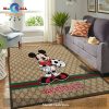 [SALE] Newcastle United Gucci Mickey Mixing Trending Style Living room and bedroom Rug – Indoor Outdoor Rugs LIMITED EDITION
