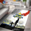[SALE] NRL Brisbane Broncos Anzac Day Living room and bedroom Rug – Indoor Outdoor Rugs LIMITED EDITION