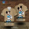 Tottenham Gucci Mickey Mixing Trending Style Hawaiian Shirts and Short LIMITED EDITION