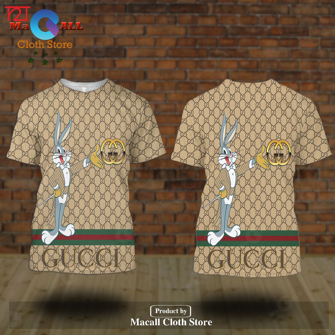 Bunny and Gucci Trending Style Hoodie Sweatshirt 3D LIMITED EDITION