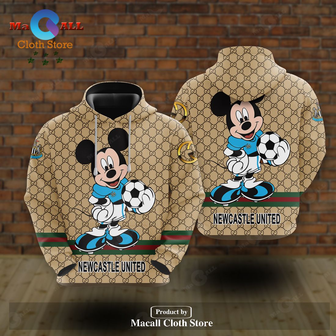 Newcastle United Gucci Mickey Mixing Trending Style Hoodie Sweatshirt 3D LIMITED EDITION Newcastle United Gucci Mickey Mixing Trending Style Hoodie Sweatshirt 3D LIMITED EDITION