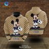 Newcastle United Gucci Mickey Mixing Trending Style Hoodie Sweatshirt 3D LIMITED EDITION