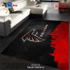 [SALE] Atlanta Falcons Skyline NFL Area Rug Carpet, Bedroom, Home Decor Floor Decor – Indoor Outdoor Rugs