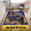 [SALE] Baltimore Ravens NFL Team Logo Helmet Rug Room Carpet Custom Area Floor Home Decor – Indoor Outdoor Rugs