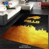 [SALE] Buffalo Bills Skyline NFL Area Rug Carpet, Kitchen Rug – Indoor Outdoor Rugs