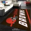 [SALE] Cleveland Browns Brown Logo NFL Area Rug Carpet, Living Room Rug, Christmas Gift – Indoor Outdoor Rugs