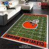 [SALE] Cleveland Browns NFL Team Logos Area Rug, Bedroom, Christmas Gift US Decor – Indoor Outdoor Rugs