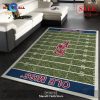 [SALE] College Mississippi State NFL Team Logo Area Rug, Living Room Rug, Christmas Gift – Indoor Outdoor Rugs