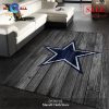 [SALE] Dallas Cowboys NFL Team Logo Wooden Style Style Nice Gift Home Decor Rectangle Area Rug – Indoor Outdoor Rugs