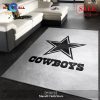 [SALE] Dallas Cowboys Silver NFL Area Rug For Christmas, Kitchen Rug, Family Gift US Decor – Indoor Outdoor Rugs
