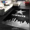 [SALE] Dallas Cowboys X NFL Reangle Area Rug, Living Room Rug – US Gift Decor – Indoor Outdoor Rugs