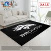 [SALE] Denver Broncos Silver NFL Team Logos Area Rug, Living Room Rug – Indoor Outdoor Rugs