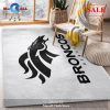 [SALE] Denver Broncos Skyline NFL Area Rug Carpet, Living room and bedroom Rug, Family Gift US Decor – Indoor Outdoor Rugs