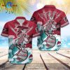 Baltimore Ravens NFL Skateboarding Skull Collection Hawaiian Shirt and Short LIMITED EDITION