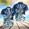 Jacksonville Jaguars NFL Skateboarding Skull Collection Hawaiian Shirt and Short LIMITED EDITION