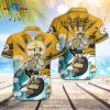 San Francisco 49ers NFL Skateboarding Skull Collection Hawaiian Shirt and Short LIMITED EDITION