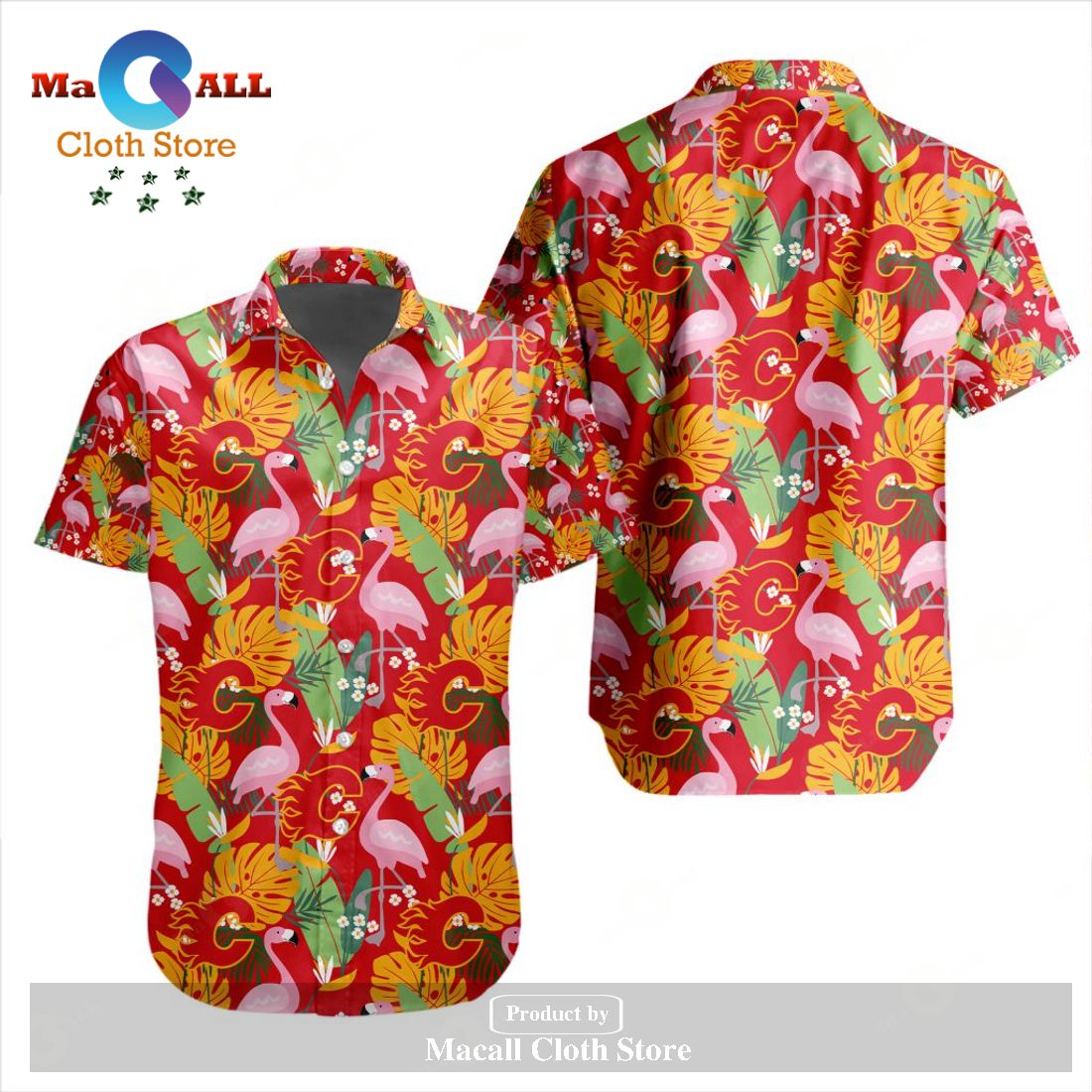 NHL Calgary Flames Crane Bird Special Design Button Hawaiian Shirt and Short LIMITED EDITION NHL Calgary Flames Crane Bird Special Design Button Hawaiian Shirt and Short LIMITED EDITION