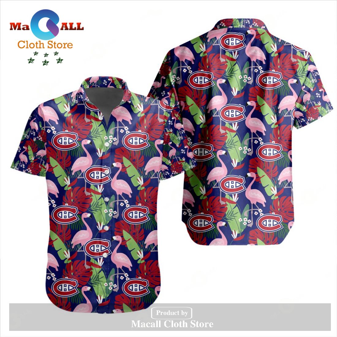 Montreal Canadiens NHL Hawaiian Shirt Summery The Beautiful Game