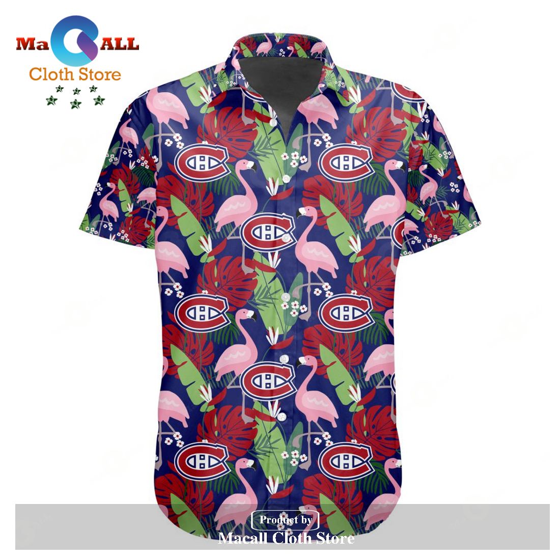 Montreal Canadiens NHL Hawaiian Shirt Summery The Beautiful Game