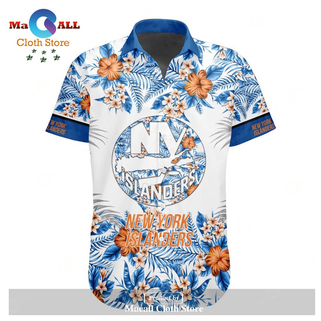 New York Islanders NHL For Sports Fan Flower Hawaiian Shirt - Senprintmart  Store