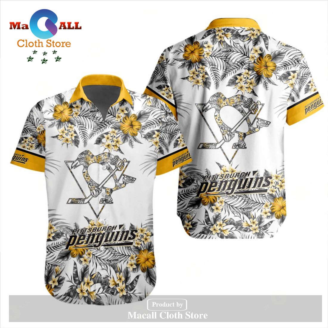 NHL Pittsburgh Penguins Flowers Trending Style Special Design Button Hawaiian Shirt and Short LIMITED EDITION NHL Pittsburgh Penguins Flowers Trending Style Special Design Button Hawaiian Shirt and Short LIMITED EDITION