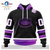 Personalized NHL Minnesota Wild Special Black Hockey Fights Cancer Kits New Version Hoodie Sweatshirt 3D