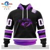 Personalized NHL New Jersey Devils Special Black Hockey Fights Cancer Kits New Version Hoodie Sweatshirt 3D