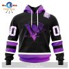 Personalized NHL Philadelphia Flyers Special Black Hockey Fights Cancer Kits New Version Hoodie Sweatshirt 3D