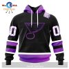Personalized NHL Seattle Kraken Special Black Hockey Fights Cancer Kits New Version Hoodie Sweatshirt 3D