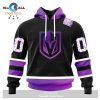 Personalized NHL Washington Capitals Special Black Hockey Fights Cancer Kits New Version Hoodie Sweatshirt 3D