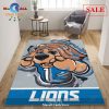 [SALE] Detroit Lions NFL Area Rug Bedroom Rug Christmas Gift US Decor – Indoor Outdoor Rugs