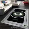 [SALE] Green Bay Packers Silver NFL Team Logos Area Rug, Living room and bedroom Rug, US Gift Decor – Indoor Outdoor Rugs