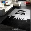 [SALE] Green Bay Packers Skyline NFL Area Rug For Christmas, Kitchen Rug, Christmas Gift US Decor – Indoor Outdoor Rugs