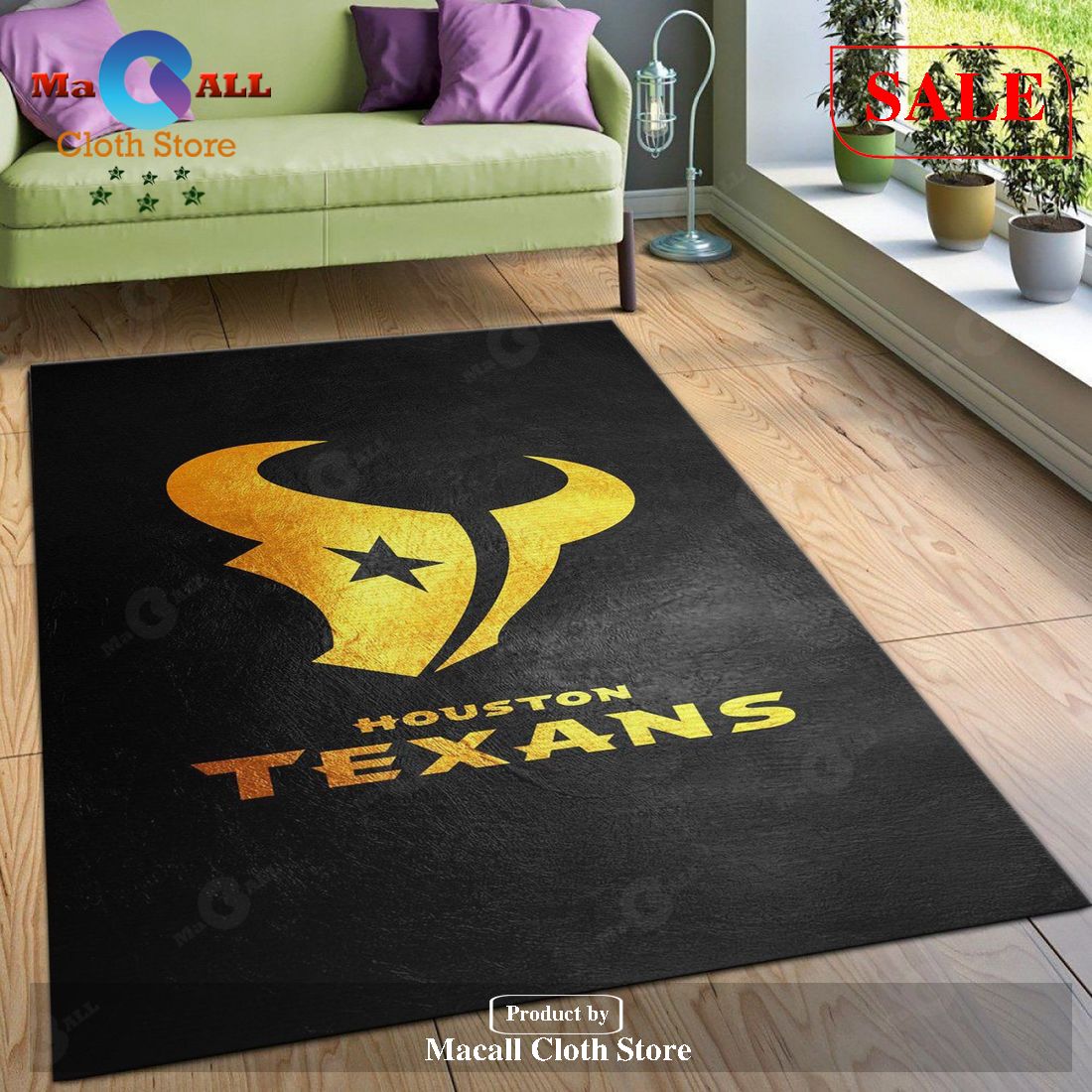 [SALE] Houston Texans NFL Area Rug Carpet, Living room and bedroom Rug, Home US Decor – Indoor Outdoor Rugs