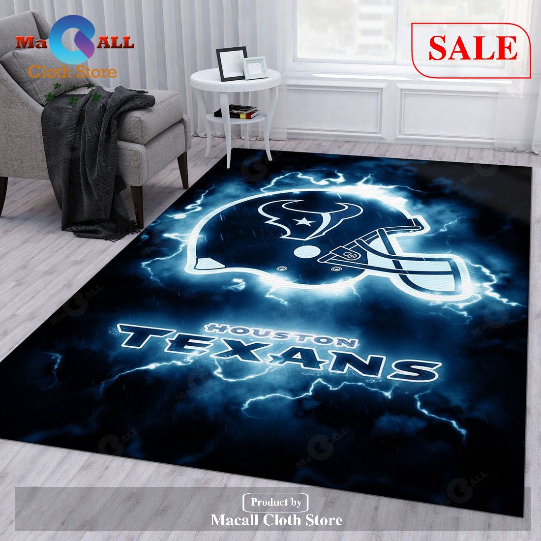 [SALE] Houston Texans NFL Area Rug Living Room Rug Home US Decor – Indoor Outdoor Rugs