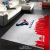 [SALE] Houston Texans Silver NFL Area Rug, Living room and bedroom Rug, Christmas Gift US Decor – Indoor Outdoor Rugs