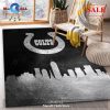 [SALE] Indiana Colts Skyline NFL Area Rug, Bedroom – Indoor Outdoor Rugs