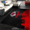 [SALE] Kansas City Chiefs Skyline NFL Area Rug, Bedroom, Home US Decor – Indoor Outdoor Rugs