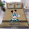 Man Utd Gucci Mickey Mixing Trending Style Bedding Sets, Bedroom Sets LIMITED EDITION