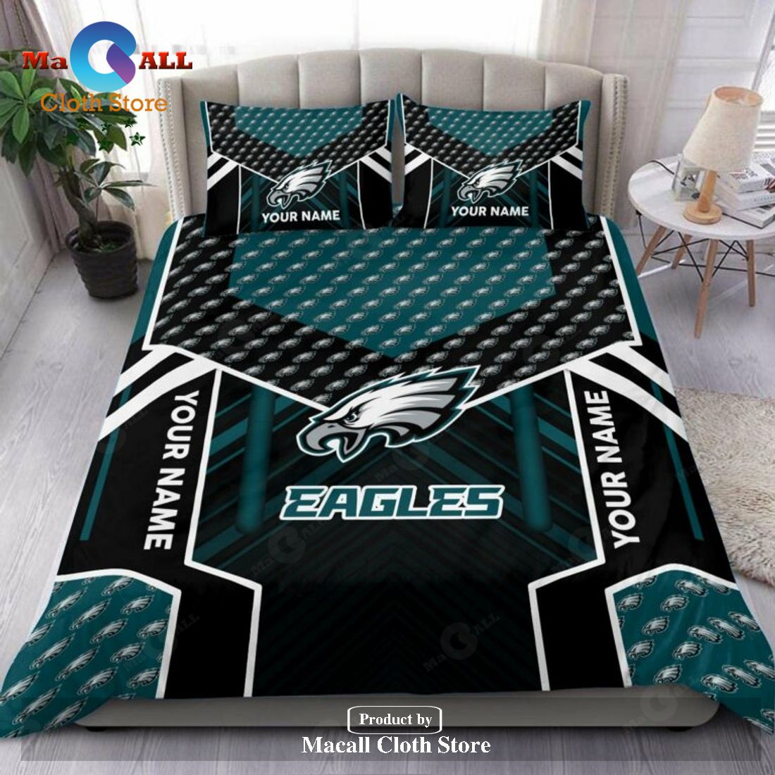 Personalized Philadelphia Eagles Bedding Sets, Bedroom Sets LIMITED ...