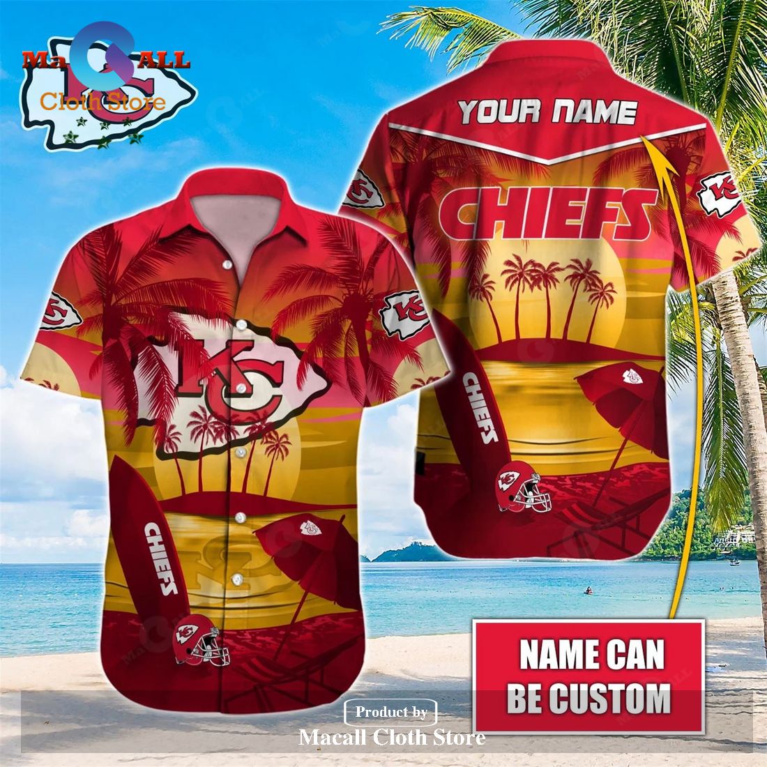 Custom Chiefs Hawaiian Shirt Baby Yoda Surfing Kansas City Chiefs Apparel  Hawaii Shirt - Best Seller Shirts Design In Usa