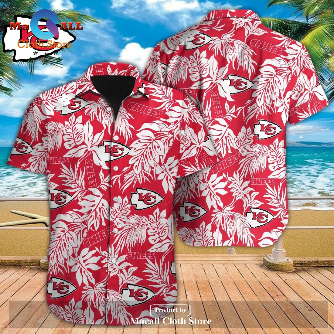 Kansas City Chiefs NFL Hawaiian Shirt and Short Personalized V40 Plus Size Kansas City Chiefs NFL Hawaiian Shirt and Short Personalized V40 Plus Size