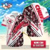 Kansas City Chiefs NFL Kansas City Missouri Floral Football Hawaiian Shirt and Short Full Size
