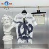 Christian Dior Letter Art Effect Style For Men Dior Polo Shirt Christian Dior Letter Art Effect Style For Men Dior Polo Shirt