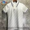 Christian Dior Light Effect Style For Men Up White Dior Polo Shirt